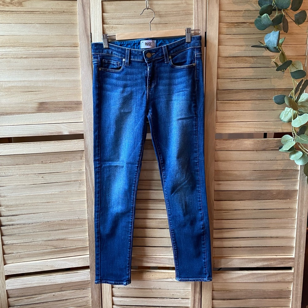 PAIGE Skyline Ankle Peg jeans Size 29